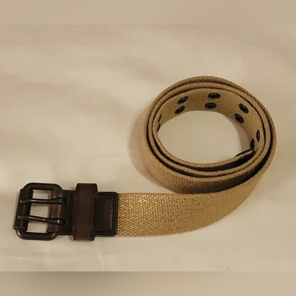 NWOT J. Crew Gold Metallic Belt
